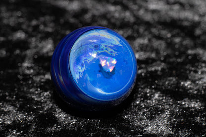 Encased Opal Glass Marble Set | 25mm Glass Marbles | Handblown Borosilicate Glass | Collectible Functional Glass