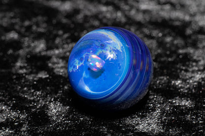 Encased Opal Glass Marble Set | 25mm Glass Marbles | Handblown Borosilicate Glass | Collectible Functional Glass