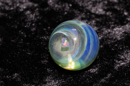 Encased Opal Glass Marble Set | 25mm Glass Marbles | Handblown Borosilicate Glass | Collectible Functional Glass