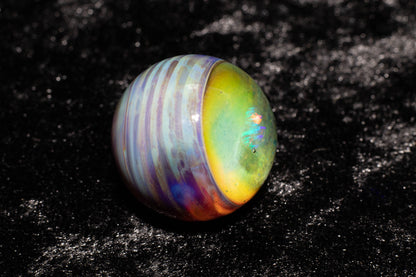 Encased Opal Glass Marble Set | 25mm Glass Marbles | Handblown Borosilicate Glass | Collectible Functional Glass