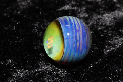 Encased Opal Glass Marble Set | 25mm Glass Marbles | Handblown Borosilicate Glass | Collectible Functional Glass