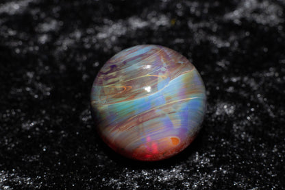 Matching Solid Color Marble Set | 25mm Glass Marbles | Handblown Borosilicate Glass | Collectible Functional Glass