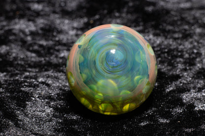 Large Honeycomb Display Marble | Glass Honeycomb Marble | Hider Marbles | Big Borosilicate Glass Marbles