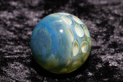 Large Honeycomb Display Marble | Glass Honeycomb Marble | Hider Marbles | Big Borosilicate Glass Marbles