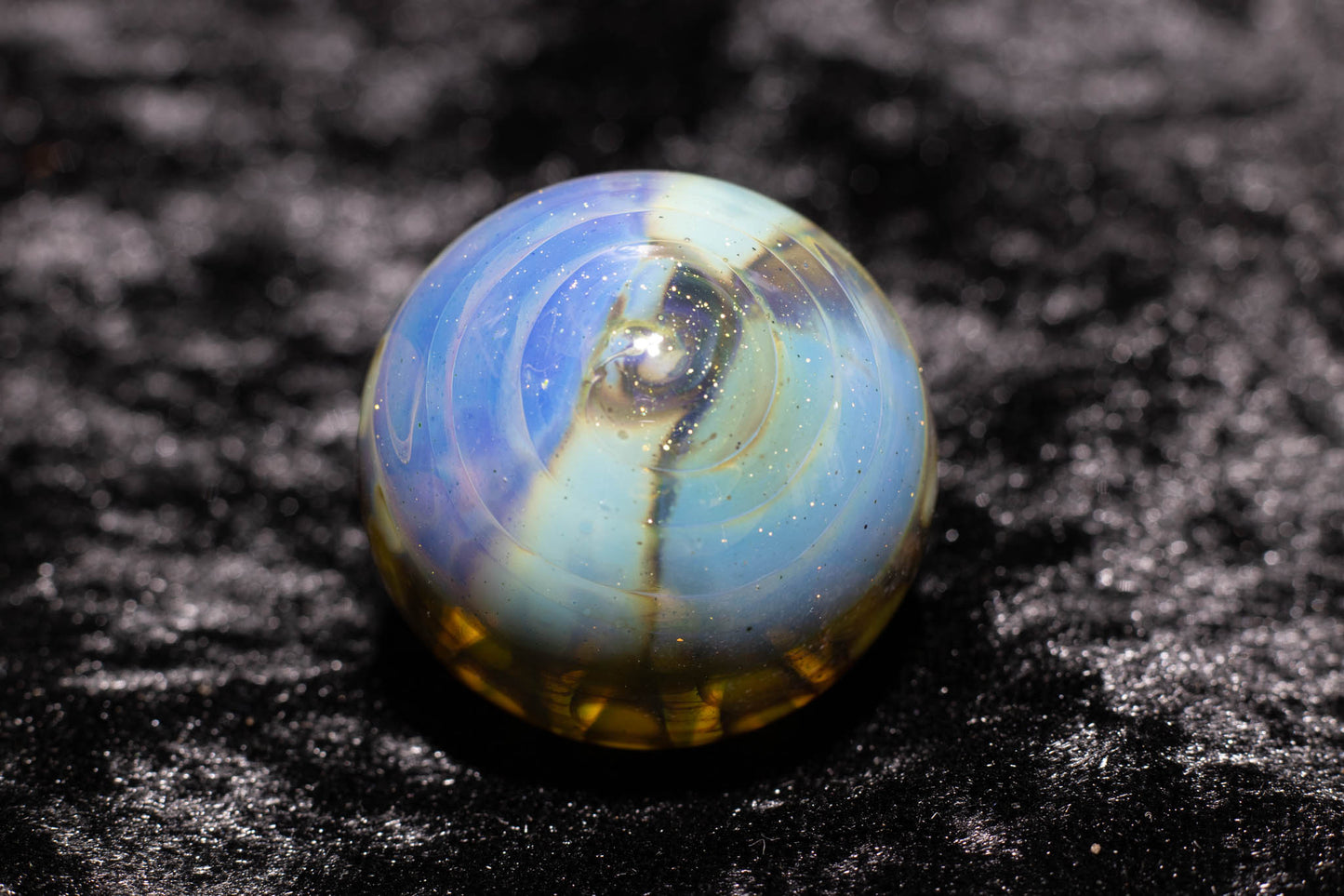 Large Honeycomb Display Marble | Glass Honeycomb Marble | Hider Marbles | Big Borosilicate Glass Marbles