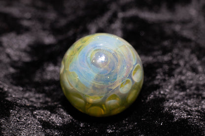 Large Honeycomb Display Marble | Glass Honeycomb Marble | Hider Marbles | Big Borosilicate Glass Marbles