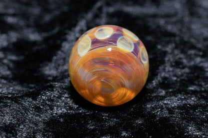 Large Honeycomb Display Marble | Glass Honeycomb Marble | Hider Marbles | Big Borosilicate Glass Marbles