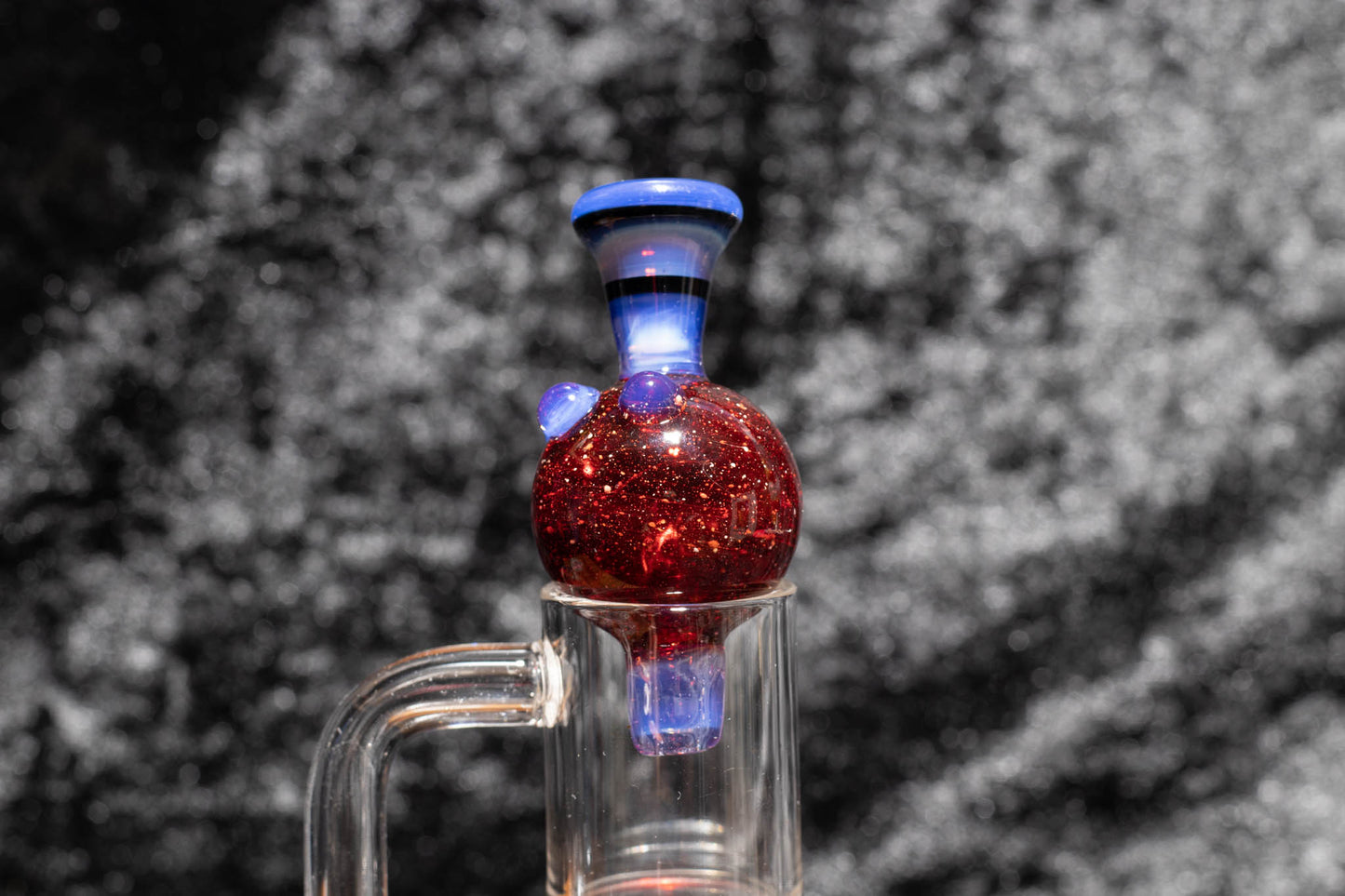 Heady Glass Top | 20-25mm Quartz Fit | Heady Bubble Cap | Functional Glass Piece