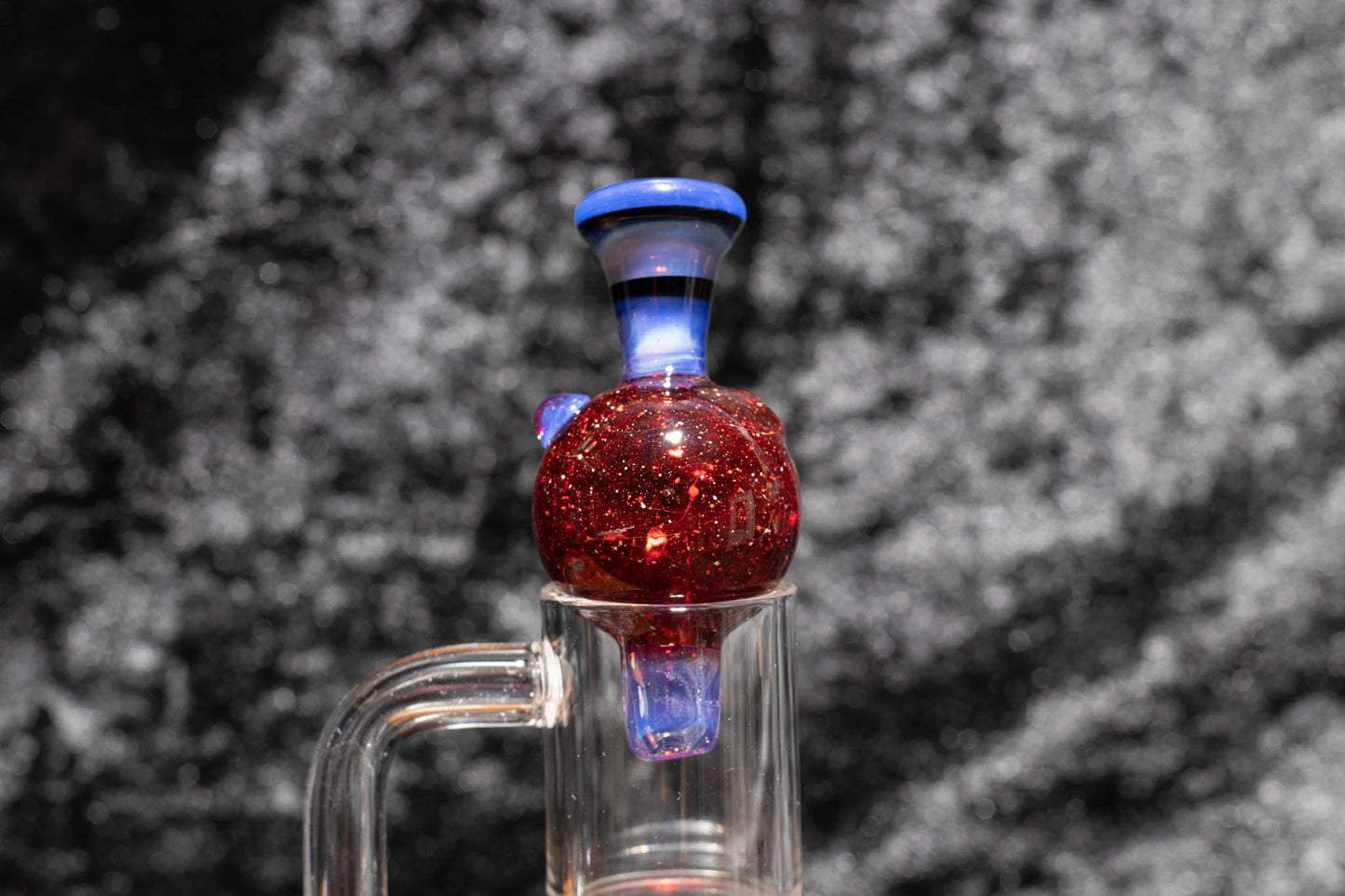 Heady Glass Top | 20-25mm Quartz Fit | Heady Bubble Cap | Functional Glass Piece