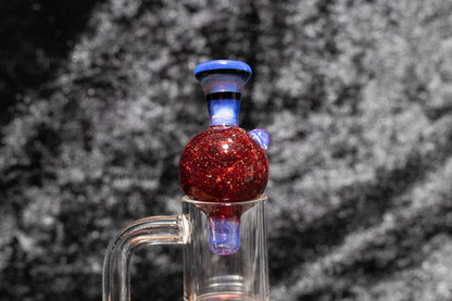 Heady Glass Top | 20-25mm Quartz Fit | Heady Bubble Cap | Functional Glass Piece