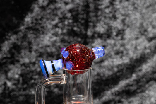 Heady Glass Top | 20-25mm Quartz Fit | Heady Bubble Cap | Functional Glass Piece