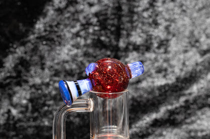 Heady Glass Top | 20-25mm Quartz Fit | Heady Bubble Cap | Functional Glass Piece