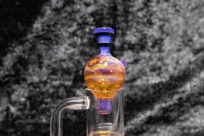 Heady Glass Top | 20-25mm Quartz Fit | Heady Bubble Cap | Functional Glass Piece