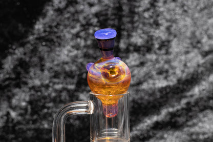 Heady Glass Top | 20-25mm Quartz Fit | Heady Bubble Cap | Functional Glass Piece