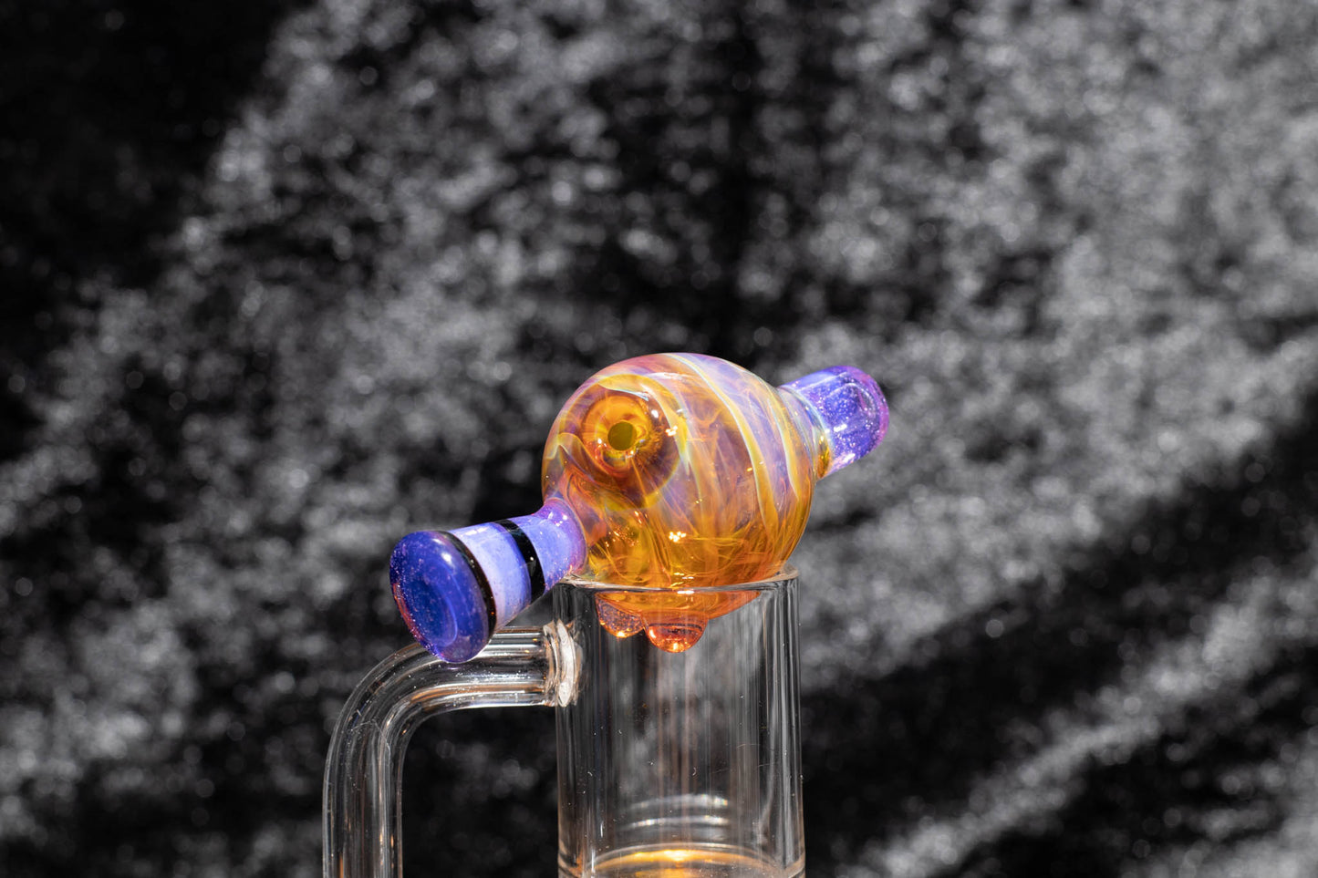 Heady Glass Top | 20-25mm Quartz Fit | Heady Bubble Cap | Functional Glass Piece
