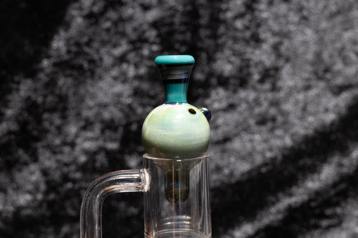 Heady Glass Top | 20-25mm Quartz Fit | Heady Bubble Cap | Functional Glass Piece