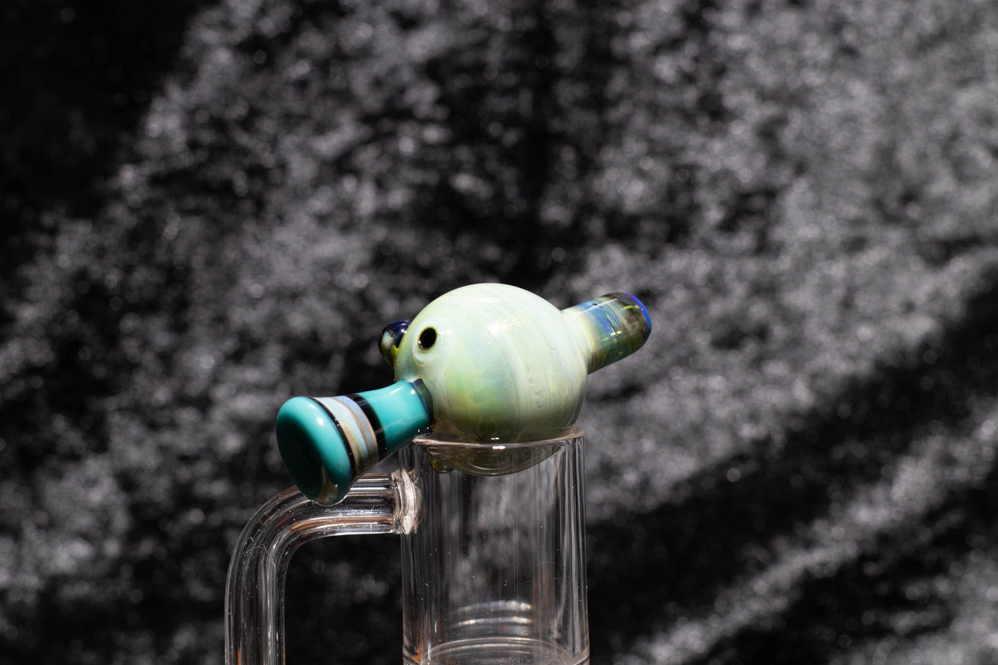 Heady Glass Top | 20-25mm Quartz Fit | Heady Bubble Cap | Functional Glass Piece