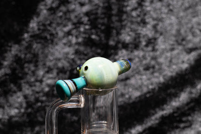 Heady Glass Top | 20-25mm Quartz Fit | Heady Bubble Cap | Functional Glass Piece
