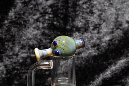 Heady Glass Top | 20-25mm Quartz Fit | Heady Bubble Cap | Functional Glass Piece