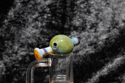 Heady Glass Top | 20-25mm Quartz Fit | Heady Bubble Cap | Functional Glass Piece