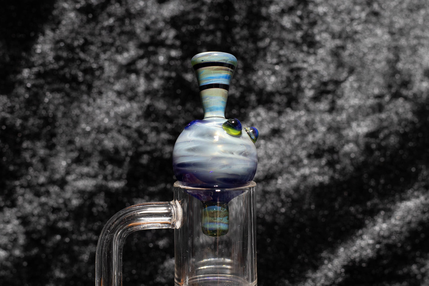 Heady Glass Top | 20-25mm Quartz Fit | Heady Bubble Cap | Functional Glass Piece