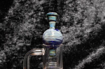 Heady Glass Top | 20-25mm Quartz Fit | Heady Bubble Cap | Functional Glass Piece