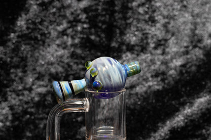 Heady Glass Top | 20-25mm Quartz Fit | Heady Bubble Cap | Functional Glass Piece
