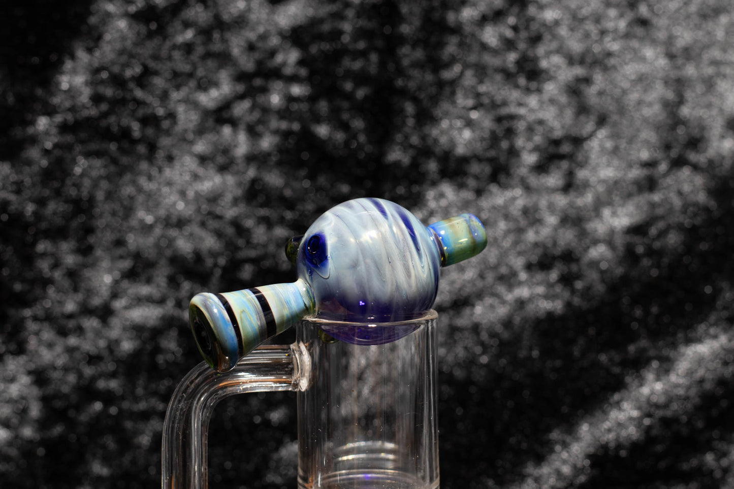 Heady Glass Top | 20-25mm Quartz Fit | Heady Bubble Cap | Functional Glass Piece