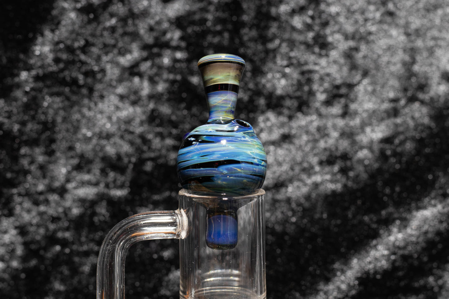 Heady Glass Top | 20-25mm Quartz Fit | Heady Bubble Cap | Functional Glass Piece