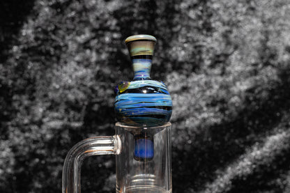Heady Glass Top | 20-25mm Quartz Fit | Heady Bubble Cap | Functional Glass Piece
