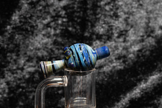 Heady Glass Top | 20-25mm Quartz Fit | Heady Bubble Cap | Functional Glass Piece