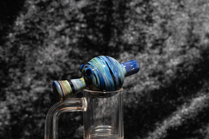 Heady Glass Top | 20-25mm Quartz Fit | Heady Bubble Cap | Functional Glass Piece