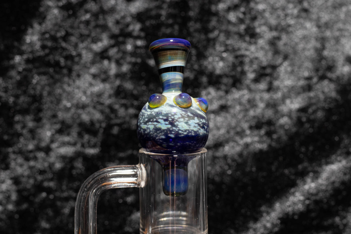 Heady Glass Top | 20-25mm Quartz Fit | Heady Bubble Cap | Functional Glass Piece
