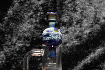 Heady Glass Top | 20-25mm Quartz Fit | Heady Bubble Cap | Functional Glass Piece