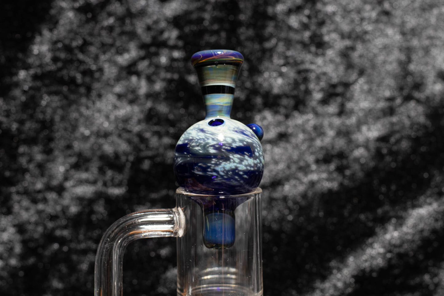 Heady Glass Top | 20-25mm Quartz Fit | Heady Bubble Cap | Functional Glass Piece