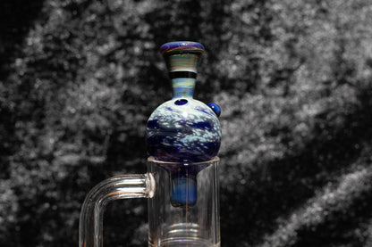 Heady Glass Top | 20-25mm Quartz Fit | Heady Bubble Cap | Functional Glass Piece