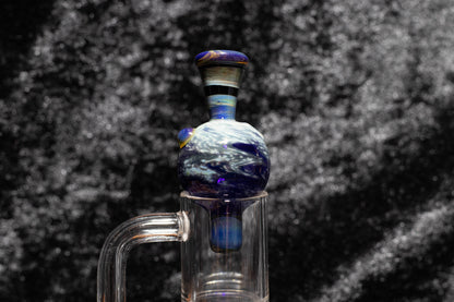 Heady Glass Top | 20-25mm Quartz Fit | Heady Bubble Cap | Functional Glass Piece