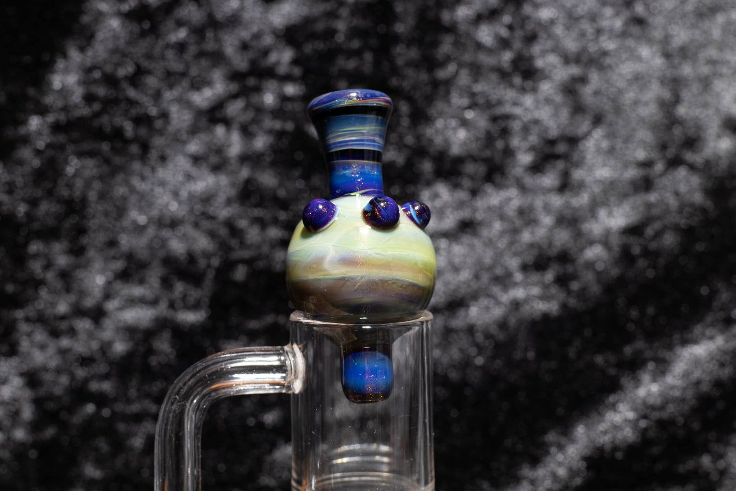 Heady Glass Top | 20-25mm Quartz Fit | Heady Bubble Cap | Functional Glass Piece