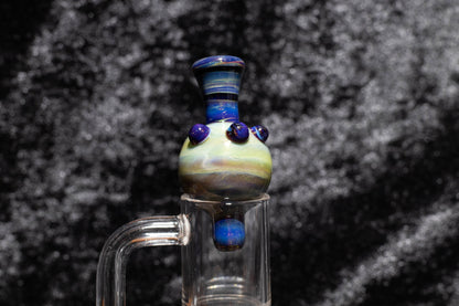 Heady Glass Top | 20-25mm Quartz Fit | Heady Bubble Cap | Functional Glass Piece