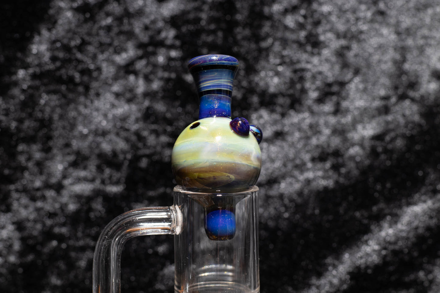 Heady Glass Top | 20-25mm Quartz Fit | Heady Bubble Cap | Functional Glass Piece