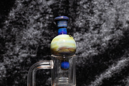 Heady Glass Top | 20-25mm Quartz Fit | Heady Bubble Cap | Functional Glass Piece