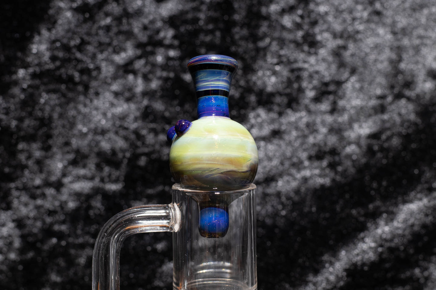 Heady Glass Top | 20-25mm Quartz Fit | Heady Bubble Cap | Functional Glass Piece