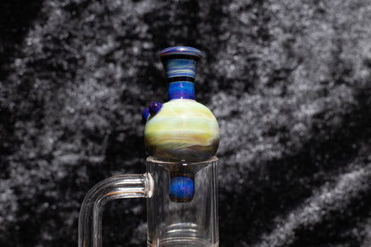 Heady Glass Top | 20-25mm Quartz Fit | Heady Bubble Cap | Functional Glass Piece