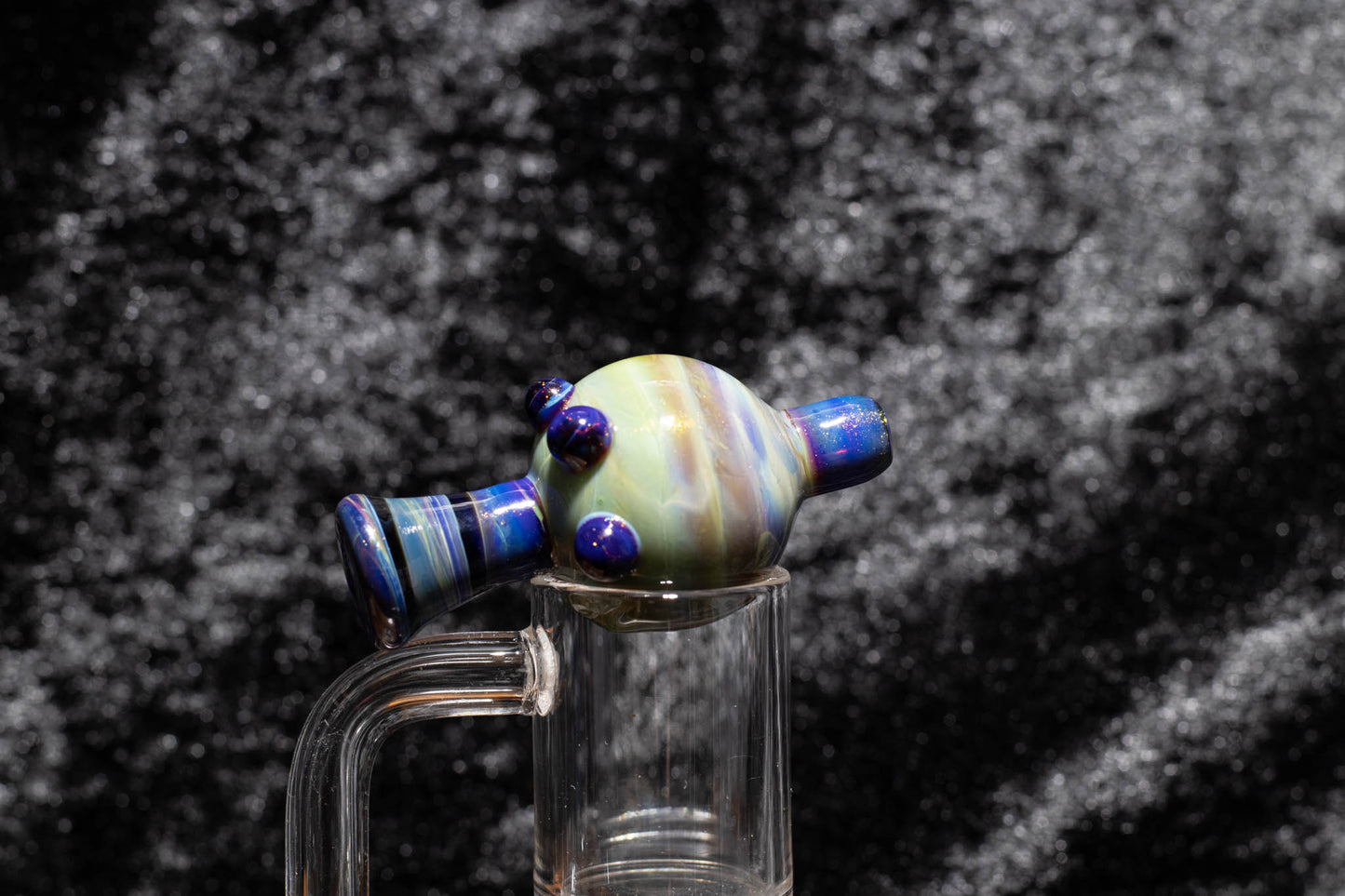 Heady Glass Top | 20-25mm Quartz Fit | Heady Bubble Cap | Functional Glass Piece
