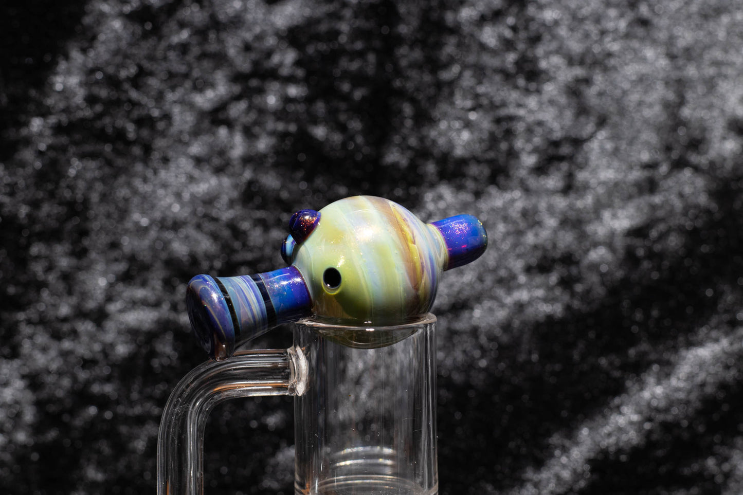 Heady Glass Top | 20-25mm Quartz Fit | Heady Bubble Cap | Functional Glass Piece