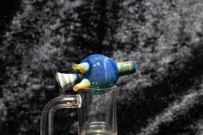 Heady Glass Top | 20-25mm Quartz Fit | Heady Bubble Cap | Functional Glass Piece