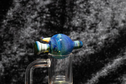 Heady Glass Top | 20-25mm Quartz Fit | Heady Bubble Cap | Functional Glass Piece