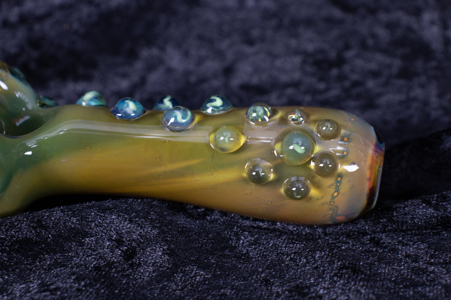 Rainbow Glass Pipe | Thick Borosilicate Spoon | Handmade Pipe | Rainbow Glass Smoking Pipe