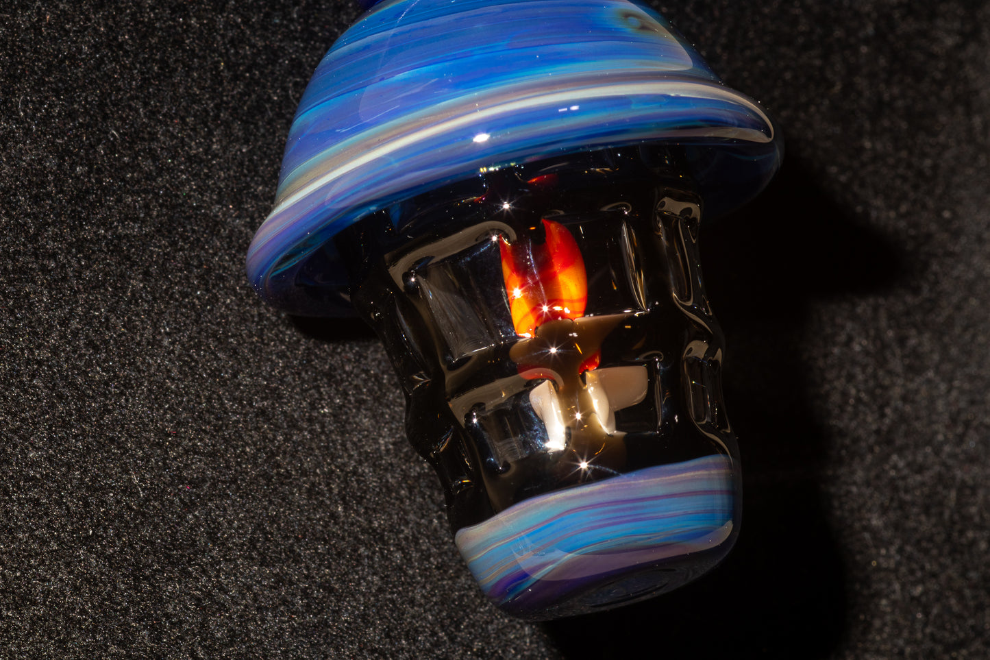 Ship Lantern Glass Pendant | Handmade Victorian Street Lamp | Glass Candle Necklace Old Antique style Jewelry | Sculpted Art Flame Pendants