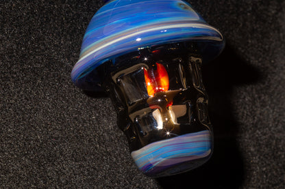 Ship Lantern Glass Pendant | Handmade Victorian Street Lamp | Glass Candle Necklace Old Antique style Jewelry | Sculpted Art Flame Pendants